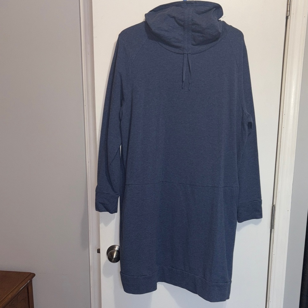 1XL Denim Blue Sweater Dress- GUC - AS IS